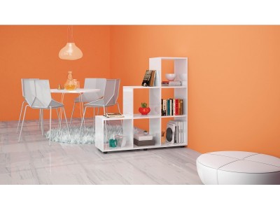 Εταζέρα Apolo 3 ( λευκό στιλπνό )